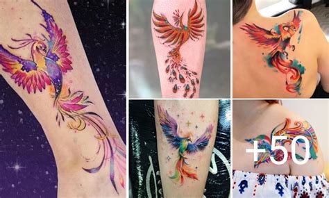 50 ideas de tatuajes del ave de Fénix y su significado.